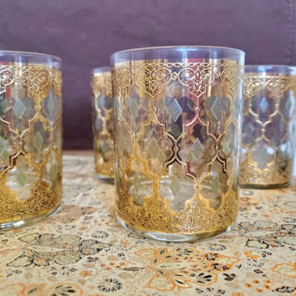 Vintage Culver Lowball Glasses - Picture 4 of 4